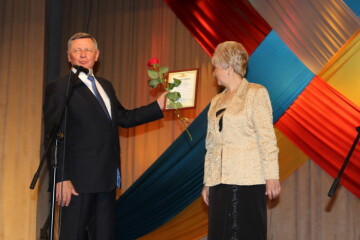 Міський голова Микола Романюк привітав товариство польської культури імені Тадеуша Костюшка з 15-ю річницею діяльності