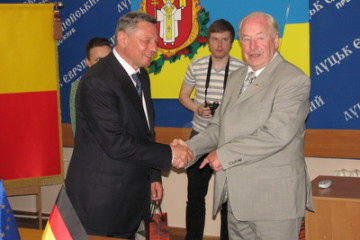 Керівники міста зустрілися з німецькою делегацією