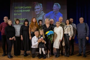 Відбувся авторський ювілейний вечір Миколи Більшевича