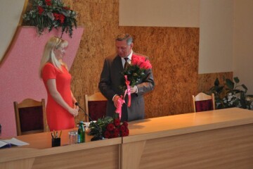 Міський голова Микола Романюк привітав нового начальника Луцької ОДПІ Головного управління Міндоходів у Волинській області