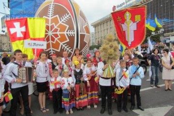 Лучани гідно представили  свою “Диво-писанку” у Києві