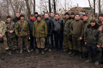 Микола Романюк: “В очах бійців я побачив патріотизм, незламність духу і готовність віддано захищати свою Батьківщину”