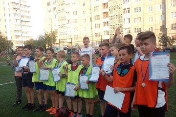 Завершився І етап змагань з футболу «Шкіряний м’яч»