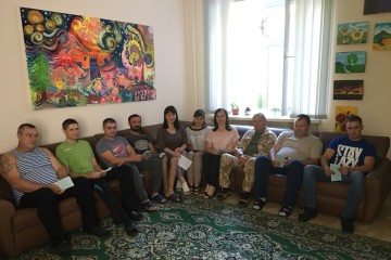 Відбулася зустріч учасників АТО з представниками центру зайнятості і Пенсійного фонду