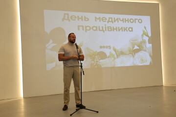 Луцький міський голова Ігор Поліщук привітав медиків з прийдешнім професійним святом