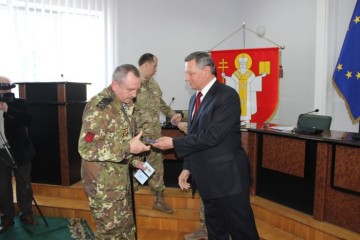 У міській раді відзначили тих, хто захищав територіальну цілісність нашої держави на Сході 
