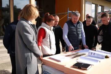 Міністерка у справах ветеранів України оглянула хід будівництва ветеранського простору в Луцьку
