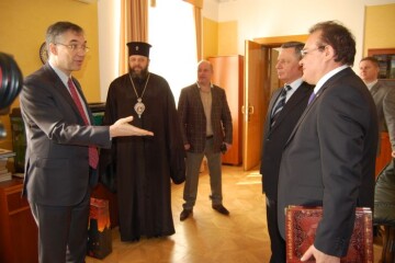 Міський голова Микола Романюк зустрівся з Надзвичайним та Повноважним Послом Канади в Україні Романом Ващуком 