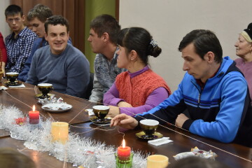 Вихованців ГО «Джерело життя» привітали із новорічно-різдвяними святами