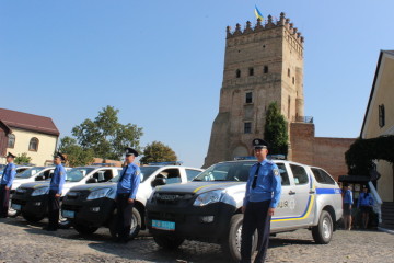 Управління Міністерства внутрішніх справ у Волинській області отримало  38 нових позашляховиків