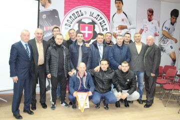 Спортивна делегація з міста Волноваха провела зустріч з представниками федерації футболу