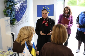 Ambassador of the EU to Ukraine, Katar&iacute;na Mathernov&aacute;, is on a working visit to Lutsk