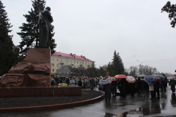 Громадськість міста вшанувала пам'ять Великого Кобзаря