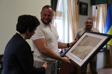 Міський голова Ігор Поліщук зустрівся з Надзвичайним і Повноважним Послом Литовської Республіки в Україні Інгою Станітє-Толочкєнє