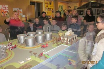 Дітям розповіли про історію становлення пожежно-рятувальних формувань