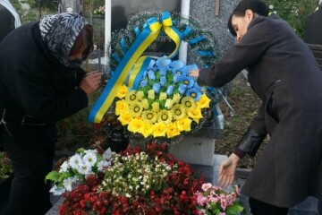 Секретар міської ради Юлія Вусенко вшанувала пам’ять Сергія Помінкевича, який загинув на сході