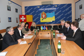  У Луцькій міській раді відбулася   зустрічі із представником Посольства Федеративної Республіки Німеччина
