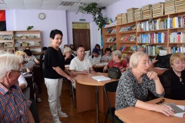 У Луцьку відбулося чергове заняття курсу «Українська мова та місцеві традиції» для новоприбулих мешканців громади