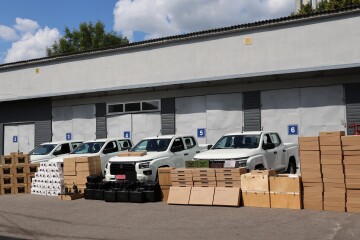 Відправлено чергову допомогу на фронт від Луцької громади 