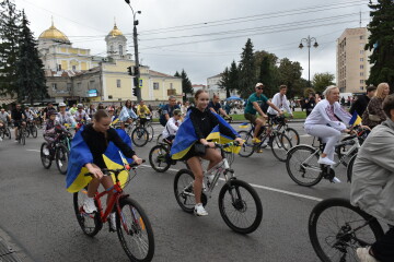 День міста 2025: велопробіг у вишиванках