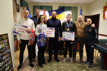 Lutsk City Mayor met with champion athletes