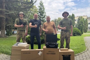 Передали чергову допомогу нашим захисникам