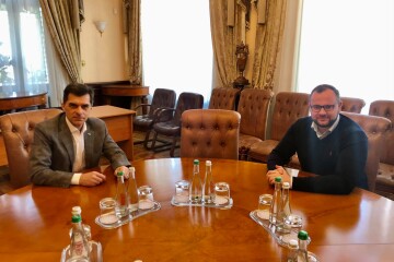 Міський голова Ігор Поліщук зустрівся з головою правління акціонерного товариства «Укрзалізниця»