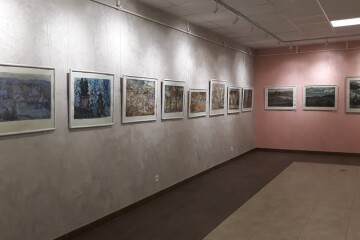 Відкрили виставку акварелей Валентина Кирилкова