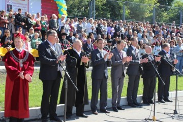 Тарас Яковлев взяв участь у посвяті в студенти у Східноєвропейському національному університеті імені Лесі Українки