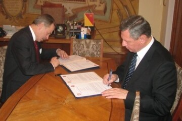 Підписано Меморандум про поглиблення  співпраці у сфері промоцій та туризму між містами Луцьк та Замость