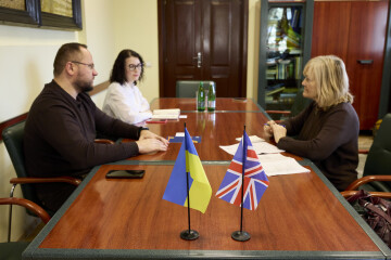 Міський голова Ігор Поліщук зустрівся з Головою Львівського офісу Посольства Великої Британії в Україні Світланою Яворською