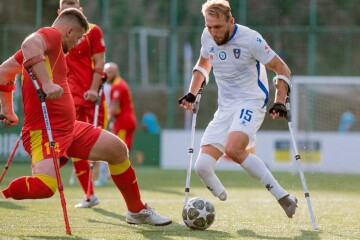 Ампфутбольна команда Луцької міської територіальної громади «Хрестоносці» відіграла другий етап чемпіонату України з ампфутболу