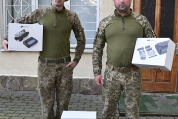 Квадрокоптери та Starlink &ndash; чергова допомога військовим від міської ради