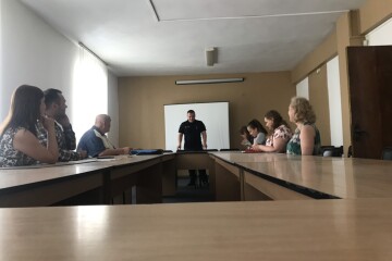 У Луцьку рятувальники навчали працівників інституту діям на випадок виявлення вибухонебезпечних предметів