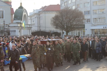 У Луцьку попрощалися з бійцем батальйону «Азов» Ігорем Сливкою