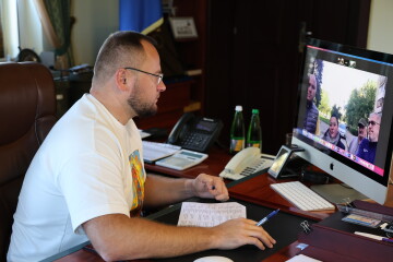 Луцький міський голова Ігор Поліщук провів онлайн-прийом громадян