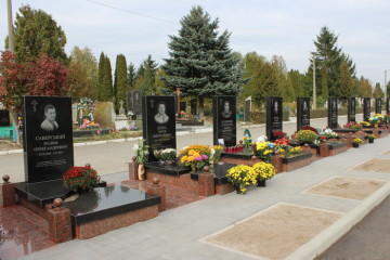 У день Покро́ви Пресвято́ї Богоро́диці освятили пам’ятники загиблим учасникам АТО