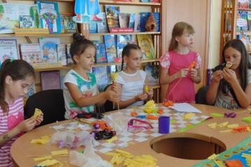 У бібліотеках Луцька відбуваються майстер-класи для діток