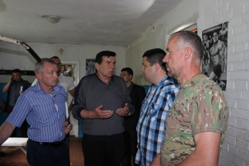 Депутати міської ради відвідали спортивне товариство “Спартак”