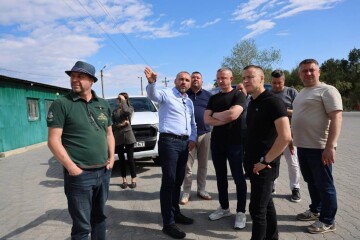 Секретар міської ради Андрій Разумовський та заступник міського голови Володимир Марценюк здійснили робочу поїздку на полігон твердих побутових відходів у селі Брище