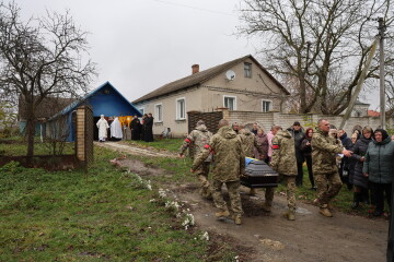 У Жидичині поховали Героя Миколу Ясенюка