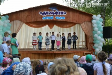 У дошкільному навчальному закладі № 13 створили театр  під відкритим небом
