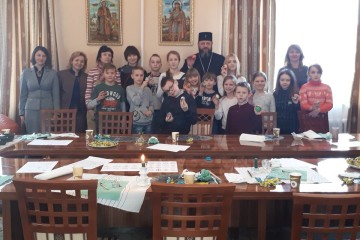 Відбувся майстер-клас “Великодня писанка з митрополитом”