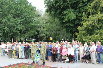 У Луцьку відзначили 72 - у річницю визволення області від нацистських загарбників