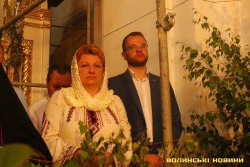 Секретар міської ради, виконувач повноважень міського голови Ігор Поліщук взяв участь у святковому Богослужінні у Свято-Троїцькому кафедральному соборі