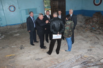    Микола Романюк: «Капітальний ремонт спортзалу НВК № 9 буде завершено до першого грудня»
