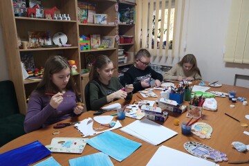 Арт-терапевтичне заняття для дітей із інвалідністю  «Будиночок мрій»