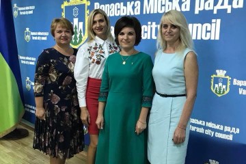 Делегація Луцької міської ради взяла участь у заходах з нагоди Дня міста Вараш