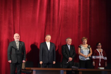 Міський голова Микола Романюк привітав членів Луцької міської ТПО “УТоС” з нагоди 25 — ї річниці Незалежності України