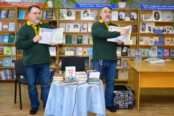 Брати Капранови презентували нові книги у бібліотеці-філії №10